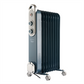 Rediffusion Vintage 9 Fin Oil Filled Radiator 2KW Blue
