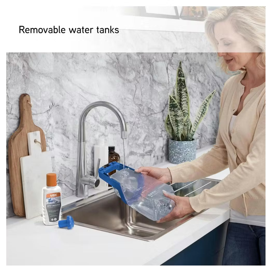 VAX CDCW-CSXA SpotWash Duo Portable Spot Cleaner — Blue & Grey