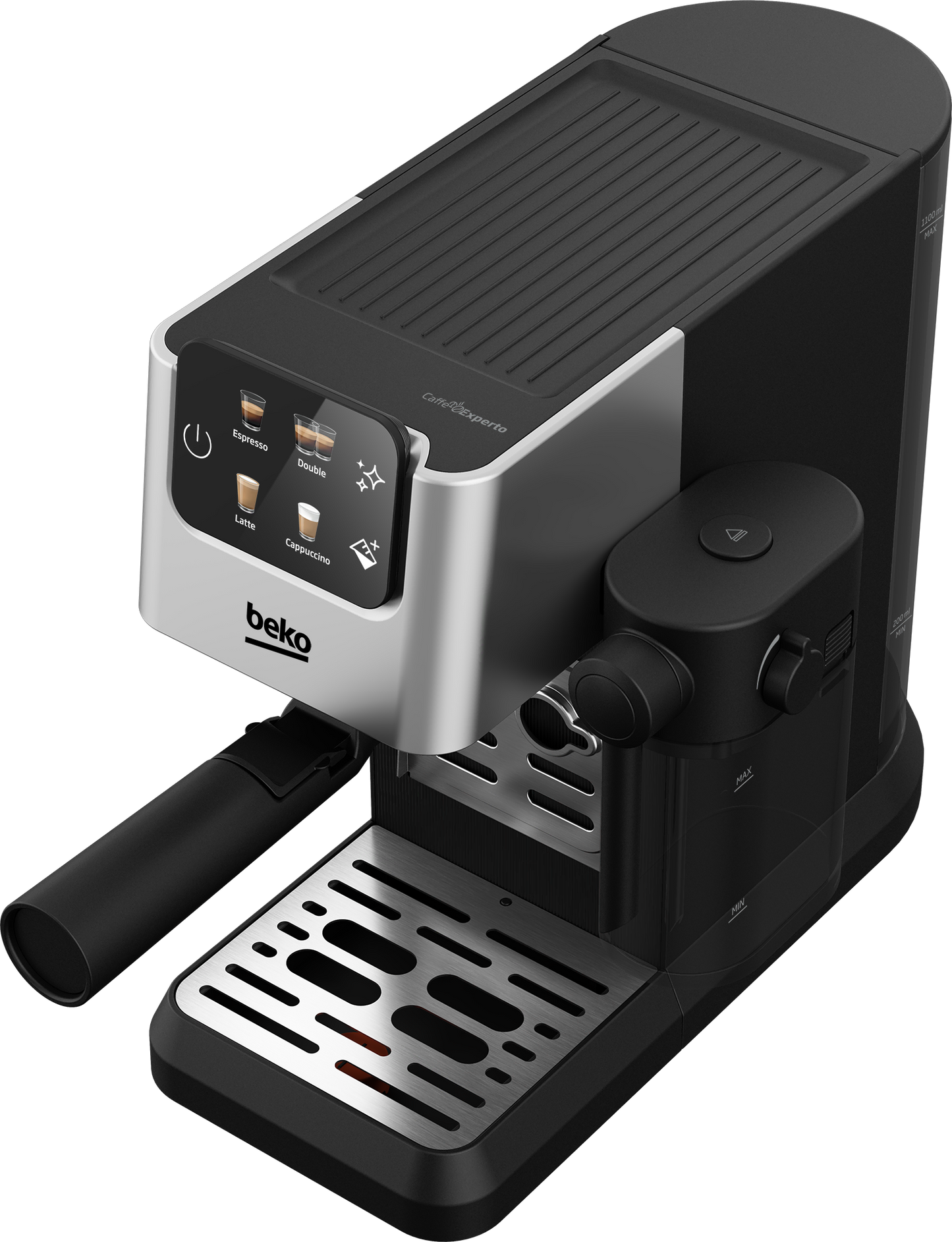 Beko CEP5304X CaffeExperto Manual Espresso with Integrated Milk image 3