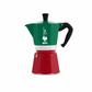 Bialetti Moka Express Tricolore Italia Stovetop Coffee Maker - Tiny Lux