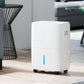 HOMCOM 30L/Day Dehumidifier with Auto-Clean Filter, Continuous Drainage, 4L Water Tank, 24H Timer, Digital Humidity Display, Dehumidifier for Home Damp, Bedroom, Condensation, Mould, Laundry Drying