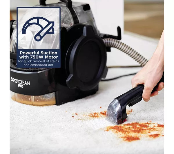 BISSELL SpotClean Pro 1558E Portable Spot Cleaner — Black