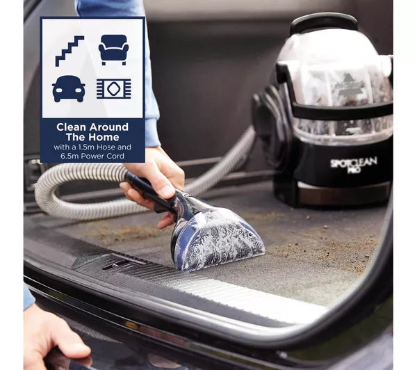 BISSELL SpotClean Pro 1558E Portable Spot Cleaner — Black