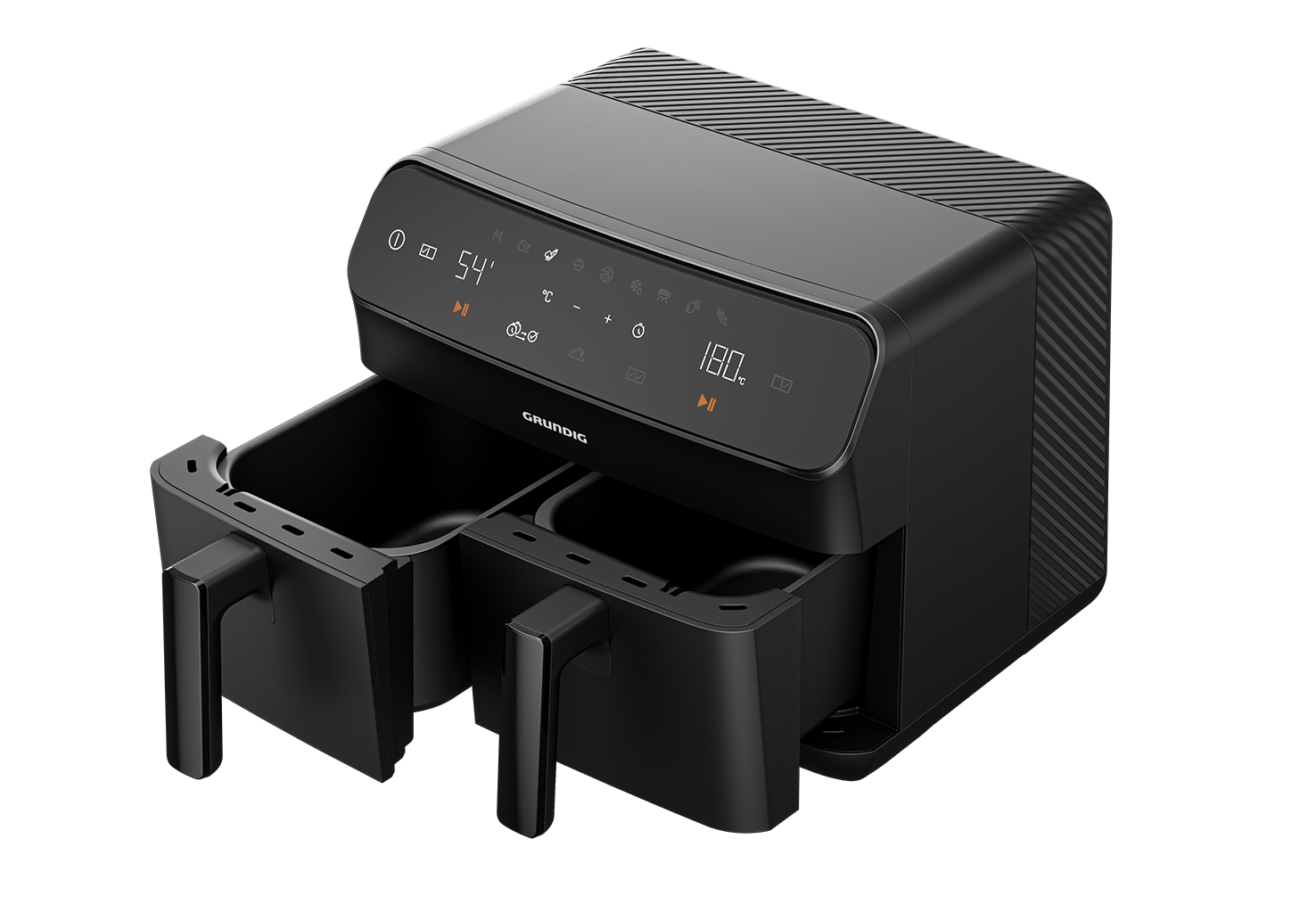 Grundig FR 7284 Airfit Twin Double Airfryer 8.5 lt Oil Free Fryer image 2