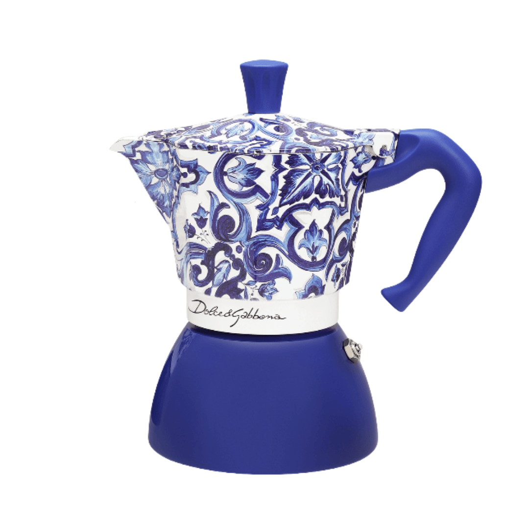 Bialetti X Dolce&Gabbana Blue Mediterranean Moka Induction - Tiny Lux