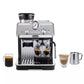 De'Longhi La Specialista Arte EC9155.MB espresso machine in matte black with integrated conical burr grinder and 51mm portafilter