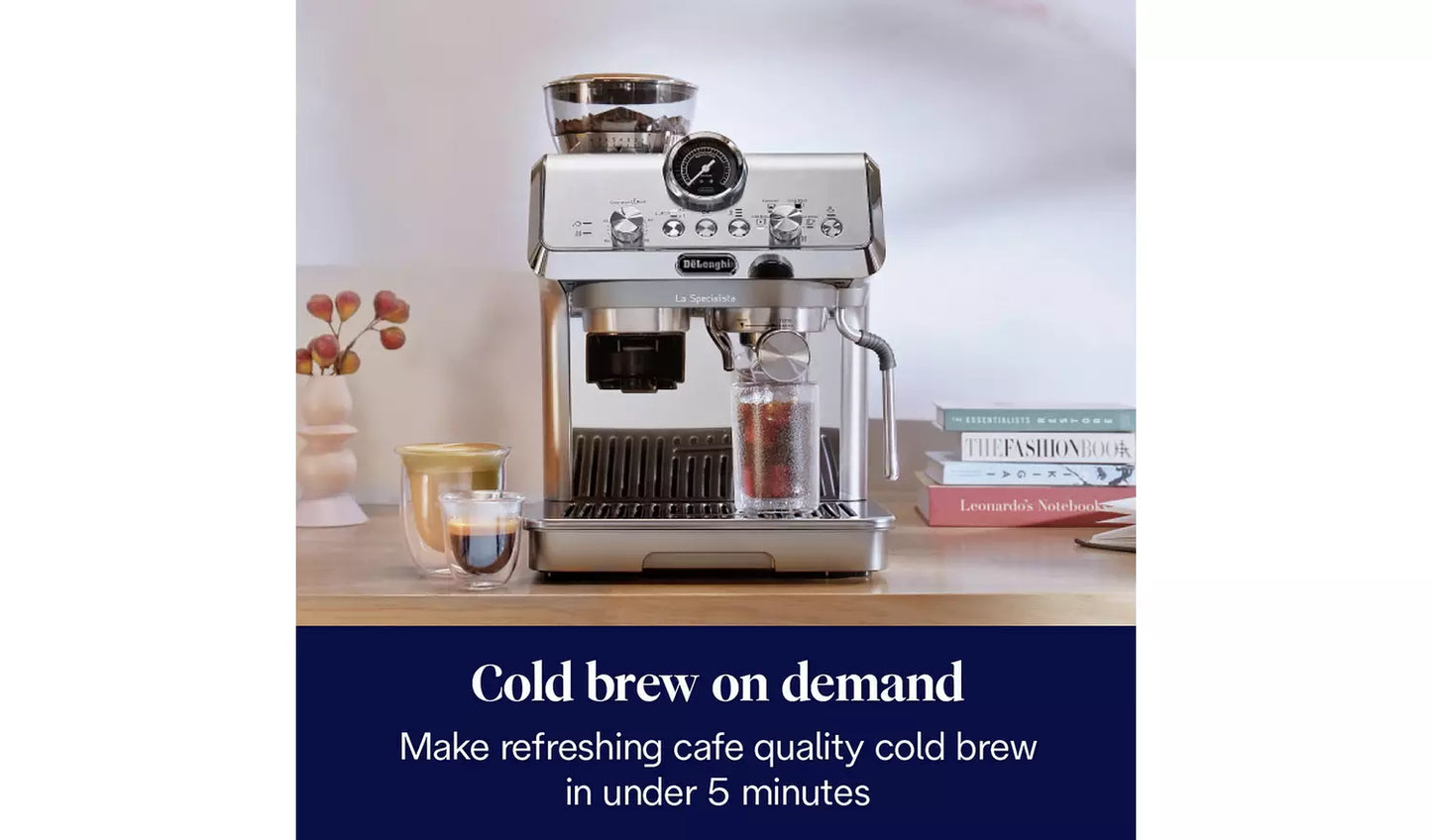 Cafetera espresso De'Longhi La Specialista Opera EC9555.M - Plata