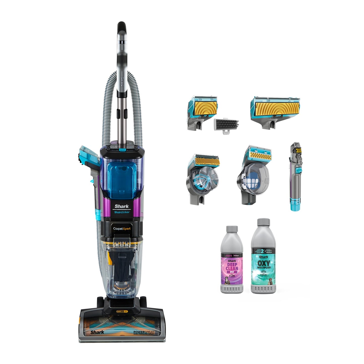 SharkNinja CarpetXpert HairPro Pet Deep Carpet Cleaner EX300UK — Black
