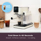 Hamilton Beach BaristaPro+ Touch 8-in-1 Espresso Machine Cream