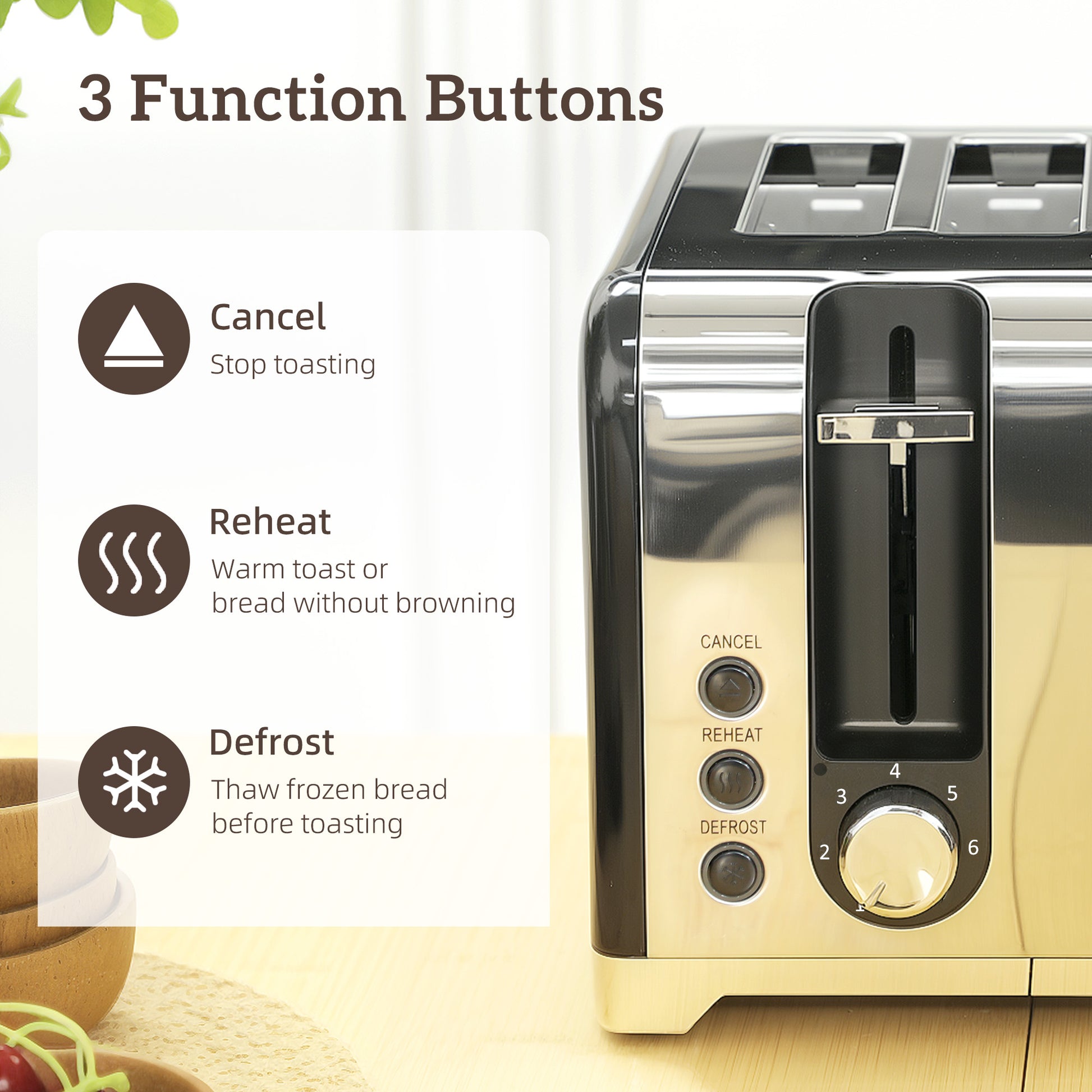 HOMCOM Kettle and Toaster Set, 1.7L 3000W Rapid Boil Jug Kettle with Otter Thermostat, Limescale Filter, 4 Slice Toaster with 7 Browning Controls, Crumb Tray, LED Strip, Black