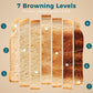 HOMCOM 4 Slice Toaster with 7 Browning Levels, Reheat, Defrost and Cancel Functions