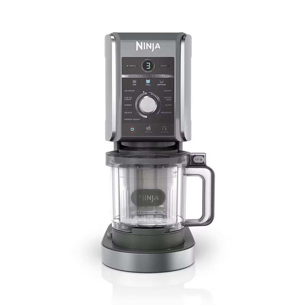 Ninja CREAMi Deluxe 10-in-1 Ice Cream and Frozen Drink Maker NC501
