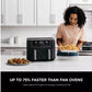 Ninja Foodi MAX Dual Zone Air Fryer AF400UK - Black