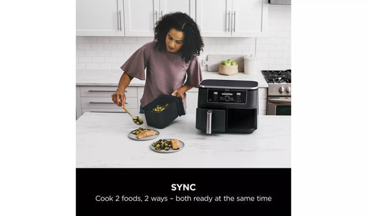 Ninja Foodi MAX Dual Zone Air Fryer AF400 - Black