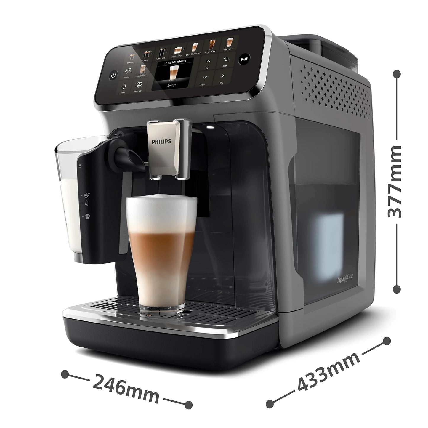 Philips Series 5500 LatteGo EP5544/50 Full Automatic Espresso Machine
