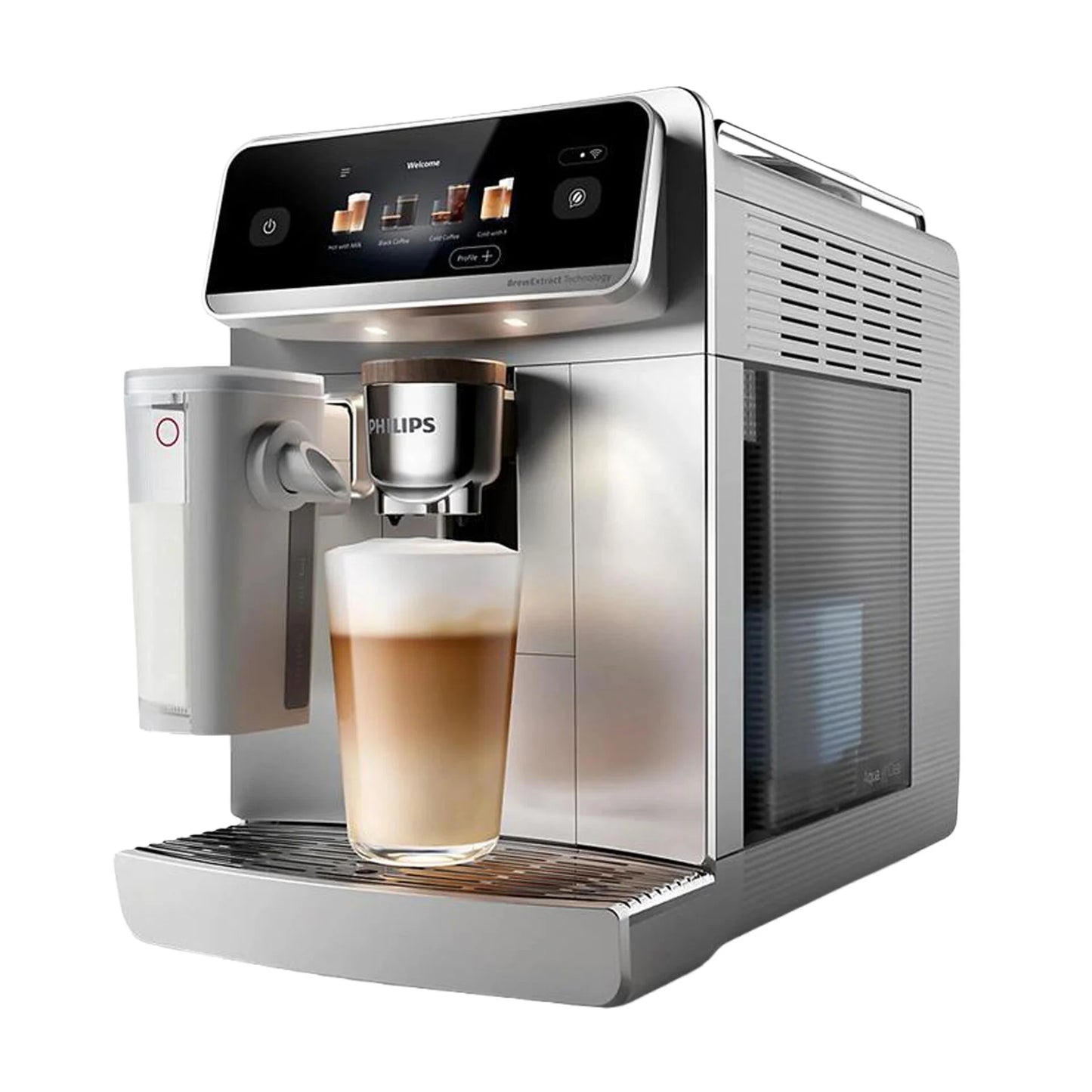 Philips Café Aromis 8000 Series LatteGo Pro EP8757/20 Silber - Espressomaschine