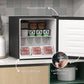 HOMCOM 35L Mini Freezer, -24℃ to -14℃ Temperature - Black