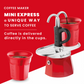 Bialetti Mini Express 'R' Double Serve (2 Cups & 2 Cup Coffee Maker) - Tiny Lux