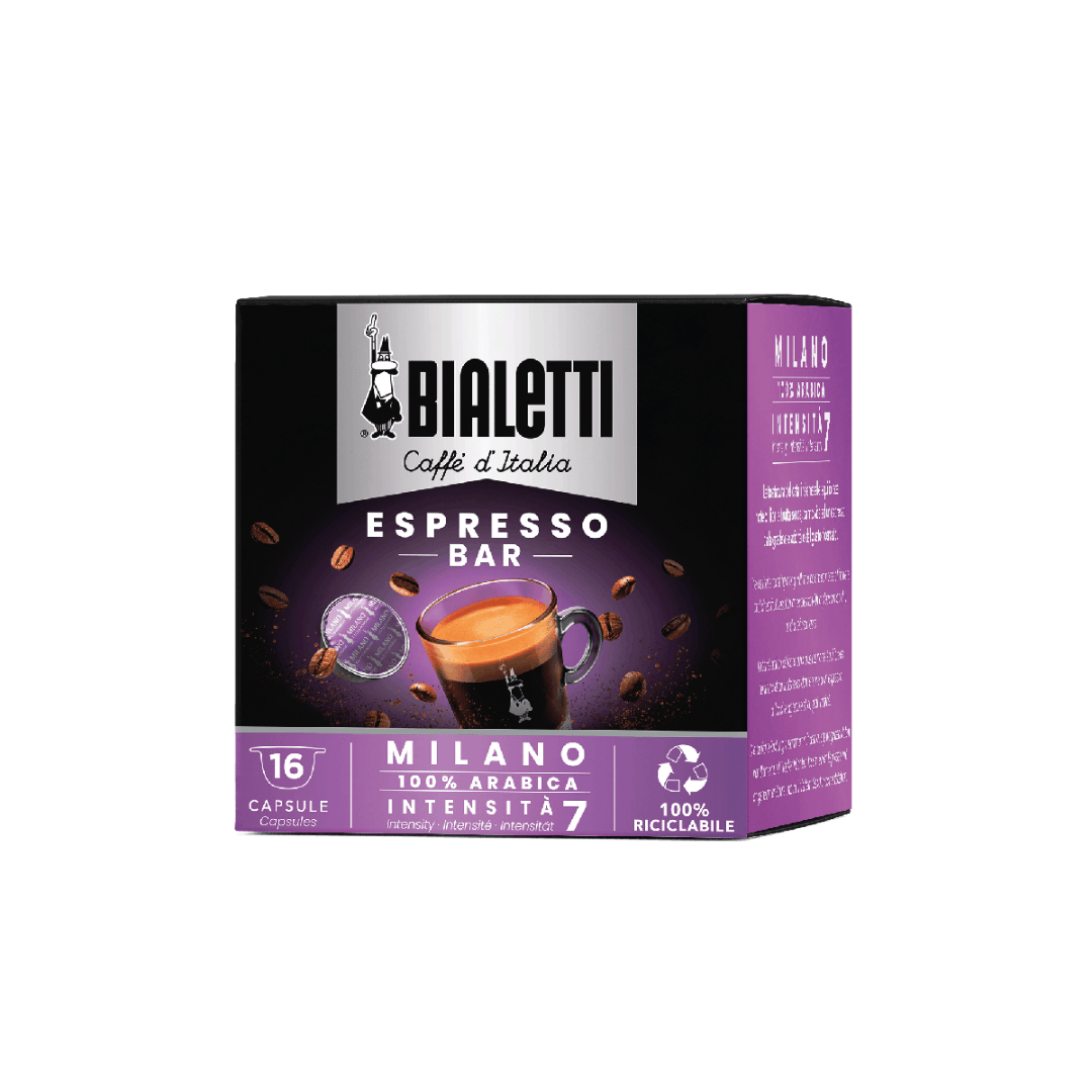 Bialetti Caffe’ d’Italia Coffee Capsules (Gioia Compatible) - Tiny Lux