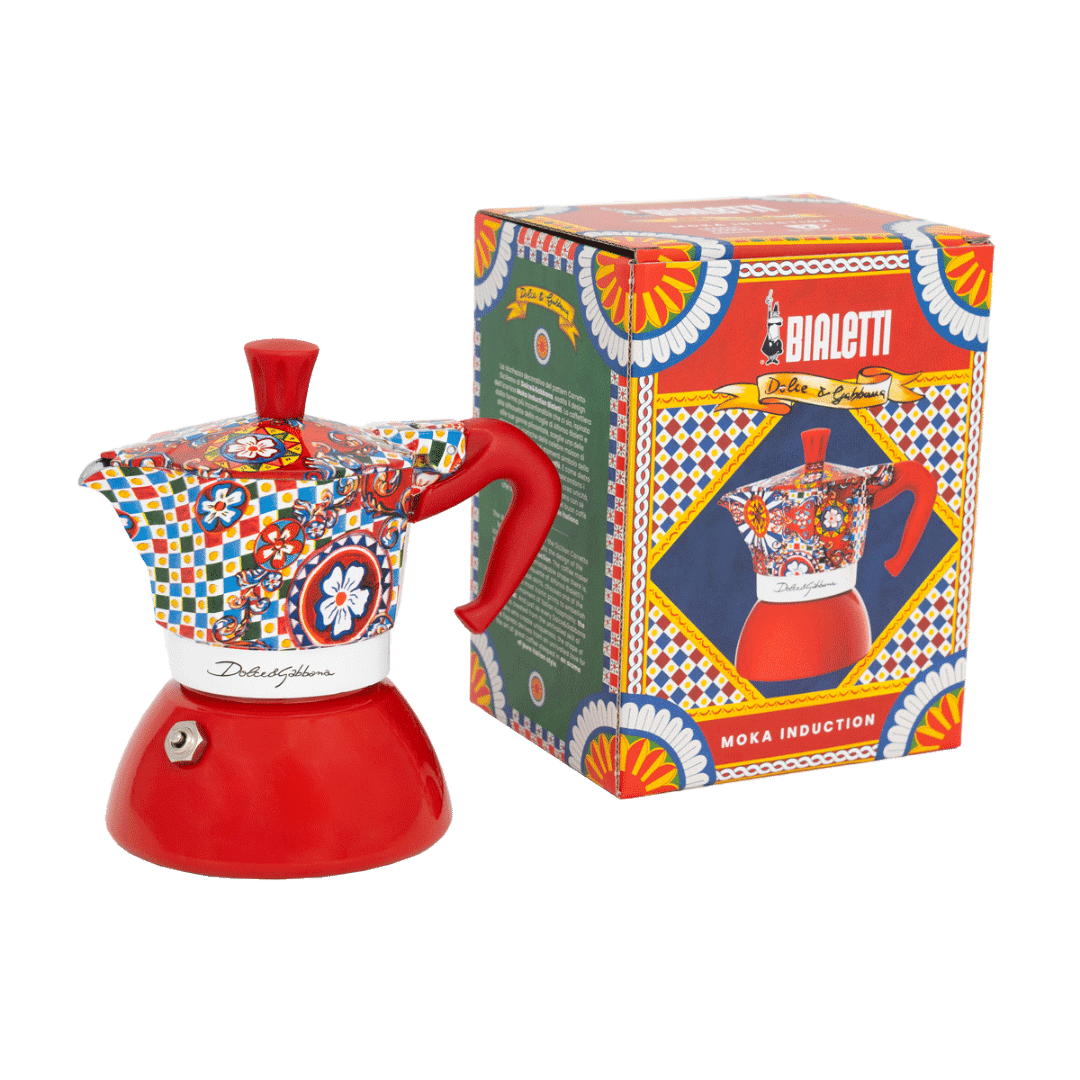 Bialetti X Dolce&Gabbana Sicilian Cart Moka Induction - Tiny Lux