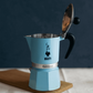 Bialetti Rainbow Aluminium Stovetop Coffee Maker - Tiny Lux