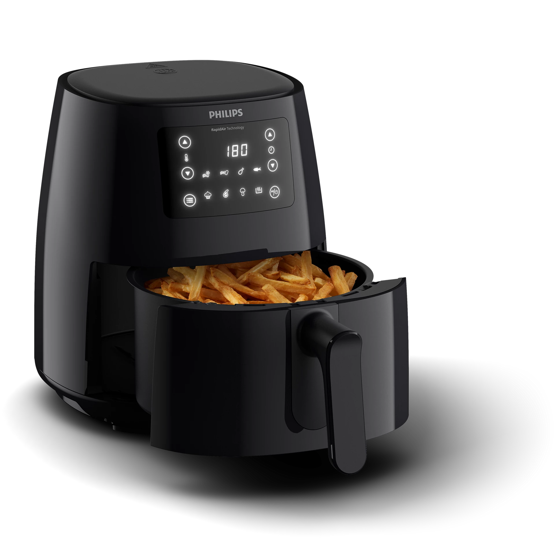 Philips 3000 series HD9243/90 fryer Single 4.1 L 1550 W Hot air fryer Black image 1