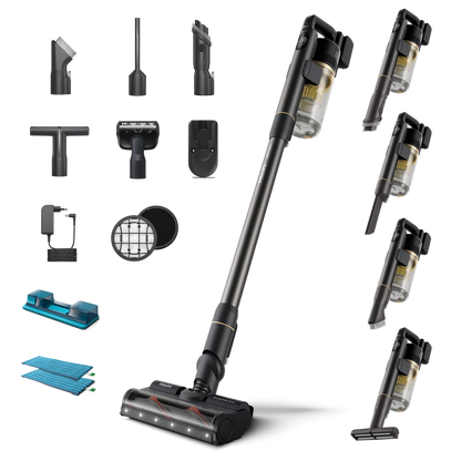 Philips Aqua 7000 XC7057/01 Cordless Broom Vacuum Cleaner image 1