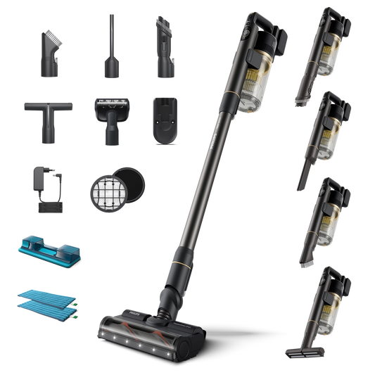 Philips Aqua 7000 XC7057/01 Cordless Broom Vacuum Cleaner image 1