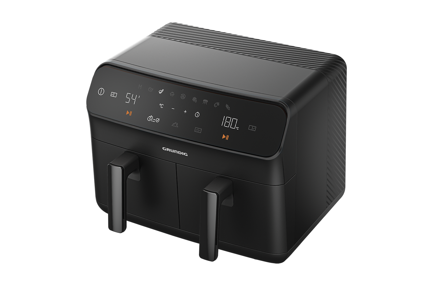 Grundig FR 7284 Airfit Twin Double Airfryer 8.5 lt Oil Free Fryer image 1