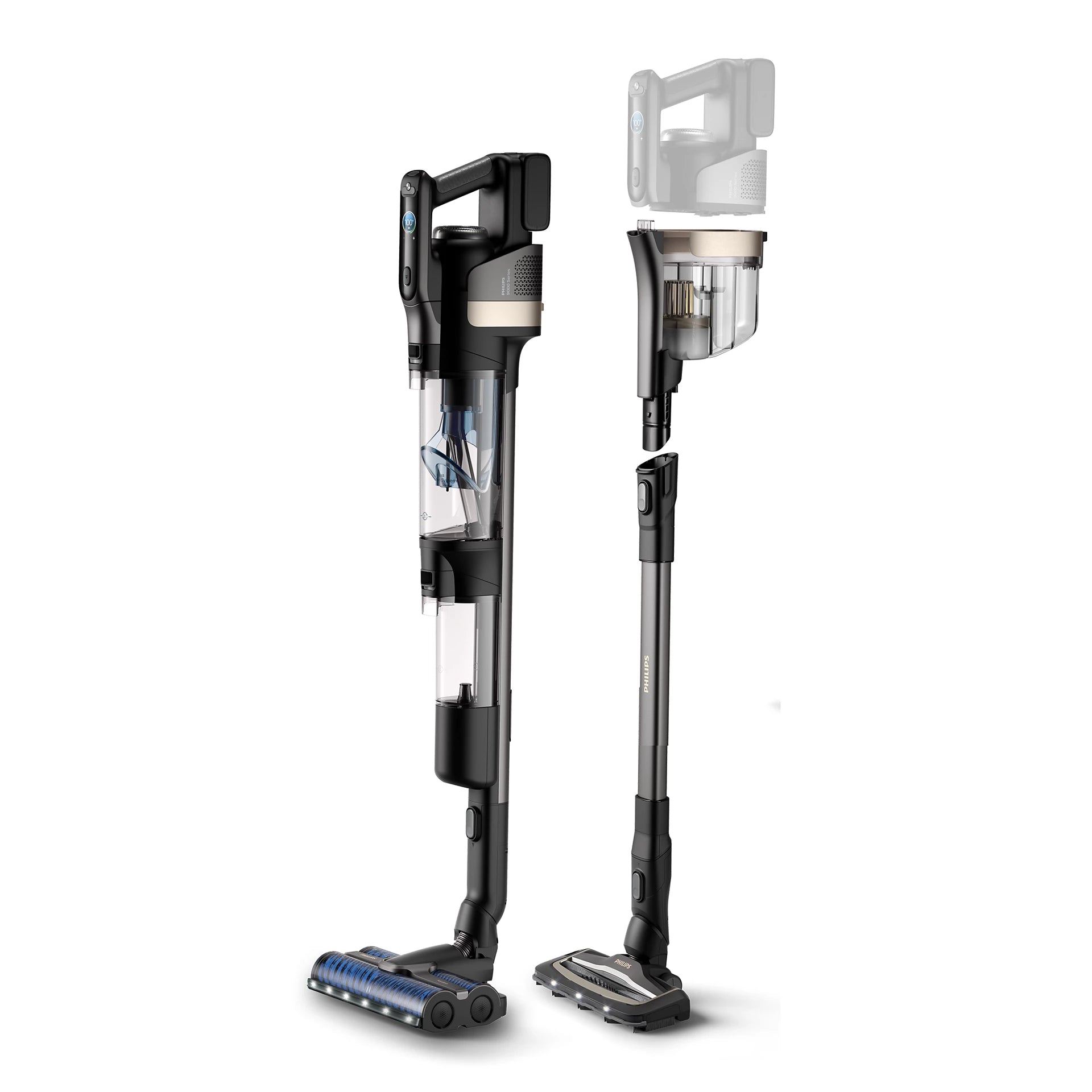 Philips AquaTrio XW9463/11 2-in-1 Dry and Wet Cordless Broom Vacuum Cleaner image 1