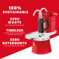 Bialetti Mini Express 'R' Double Serve (2 Cups & 2 Cup Coffee Maker) - Tiny Lux