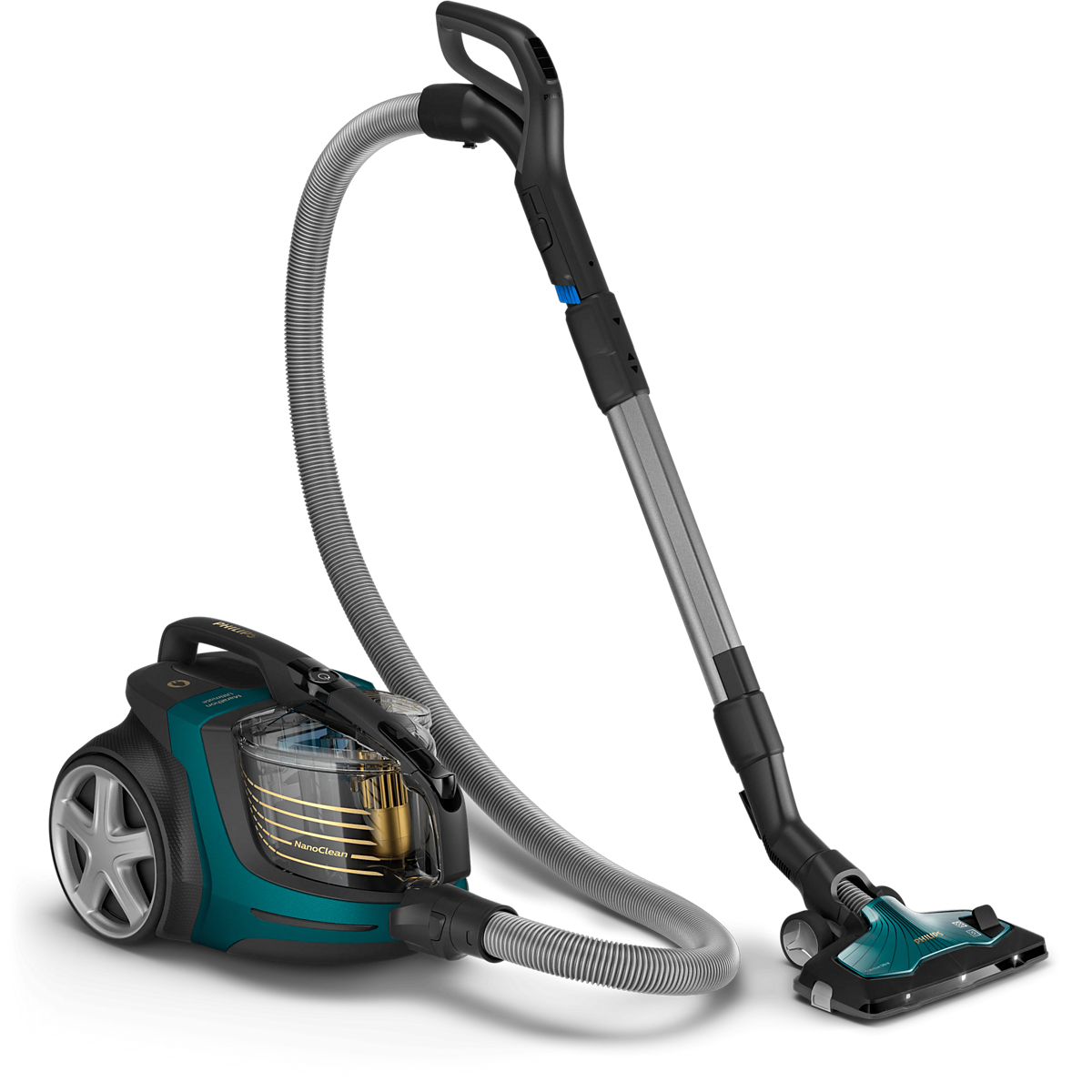 Philips XB9185/07 Marathon bagless vacuum cleaner, dark opal green