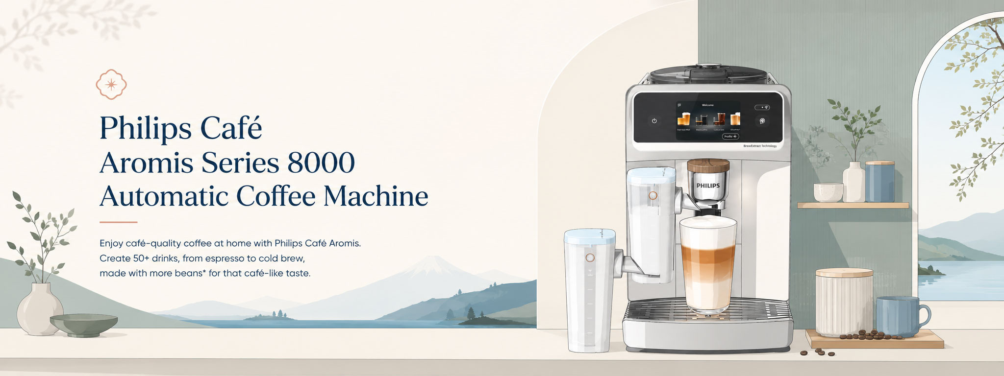 Philips Café Aromis 8000 Series LatteGo Pro